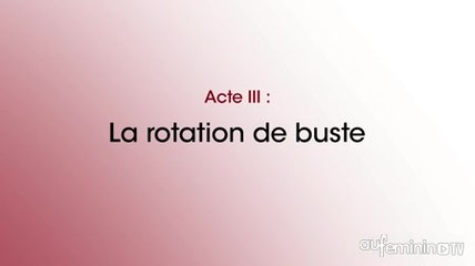 Tải video: Exercice fitness pour la taille - Rotation du buste pour muscler son ventre