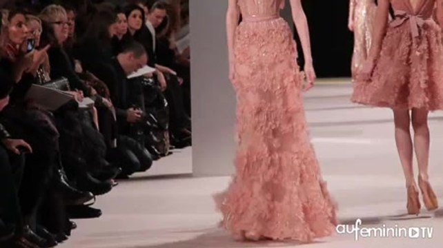 Haute-Couture Printemps-été 2011 à Paris : défilé Elie Saab en vidéo à Paris