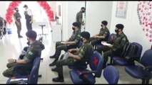 Militares do 15º Batalhão Logístico de Cascavel se mobilizam para doar sangue