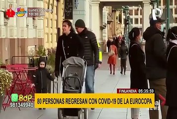 Finlandia: aficionados de la Eurocopa regresan con COVID-19