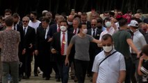 SPOR Galatasaray Başkanı Burak Elmas ve yönetimi Anıtkabir'i ziyaret etti