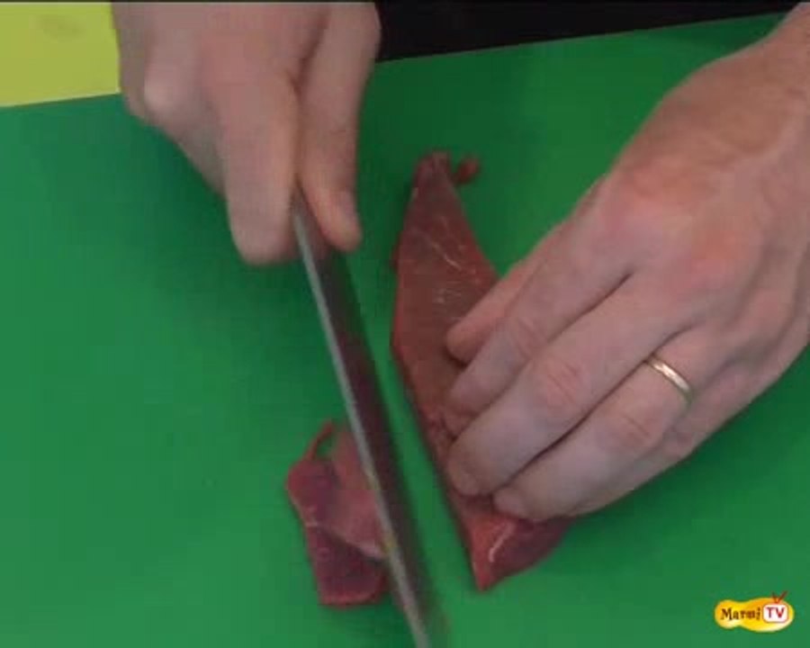 Comment faire un tartare de bœuf au couteau 