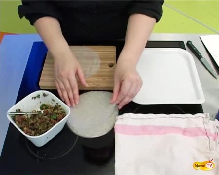 Comment utiliser une feuille de riz (pour faire les nems) 