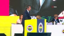 Ali Koç: 'Kongre üyelerimiz Fenerbahçe’nin maddi sıkıntılarına destek olması lazım”