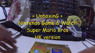 + UnboxinG + Nintendo Game & Watch Super Mario Bros HK version