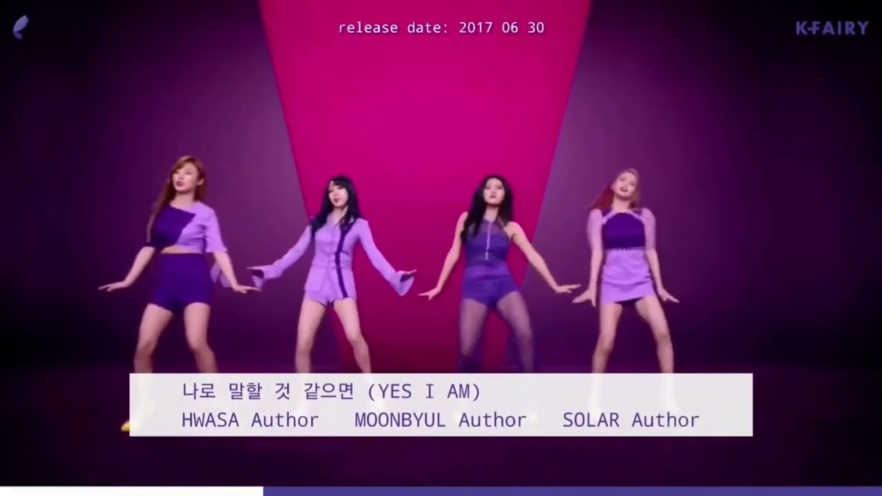 Songs written by MAMAMOO (2014 - 2020)