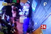 Manchay: cámara registró violento asalto a distribuidora de licores