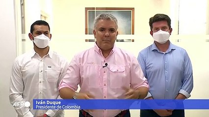 Atacan helicóptero en el que viajaba presidente de Colombia