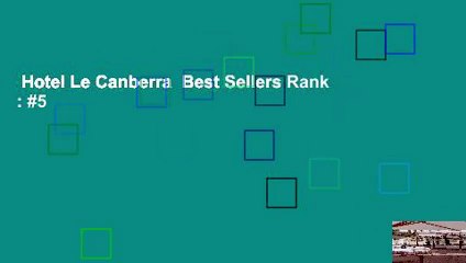 Hotel Le Canberra  Best Sellers Rank : #5