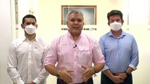 Helicóptero com Iván Duque é alvo de tiros na fronteira Colômbia-Venezuela