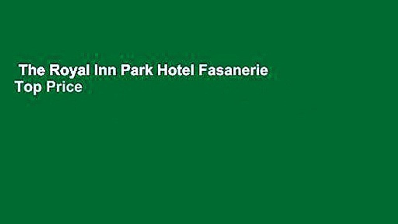 The Royal Inn Park Hotel Fasanerie  Top Price