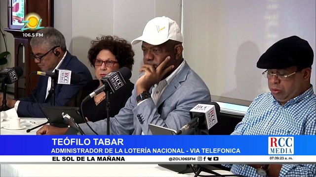 Teófilo (Quico) Tabar adm. Lotería Nacional: “No he hablado de eliminación de los sorteos