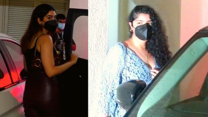 Arjun Kapoor Birthday party: Khushi Kapoor और Anshula इस अंदाज में पहुंची पार्टी में | FilmiBeat