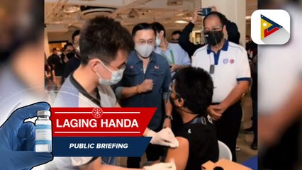 Mahigit limandaang seafarers, binakunahan sa Maynila