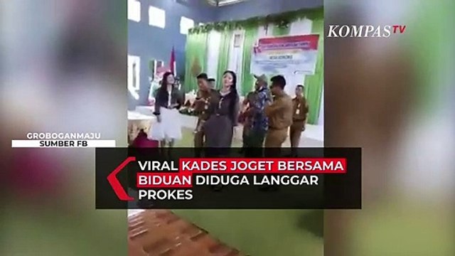 Viral Kades Joget Bersama Biduan Diduga Langgar Prokes