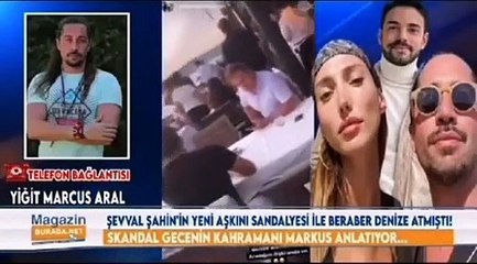 Şevval Şahin'in yeni sevgilisini denize atmıştı... Olay anını anlattı