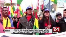 Cerrón: Corte de Huancavelica deja al voto apelación de fallo que anuló sentencia por corrupción
