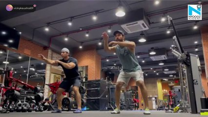 Watch, Vicky Kaushal sweats it out during his early morning Capoeira session