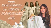 Nicole Cordoves' Top 5 Favorite Filipino Designer Items  | Designer Favorites | PREVIEW