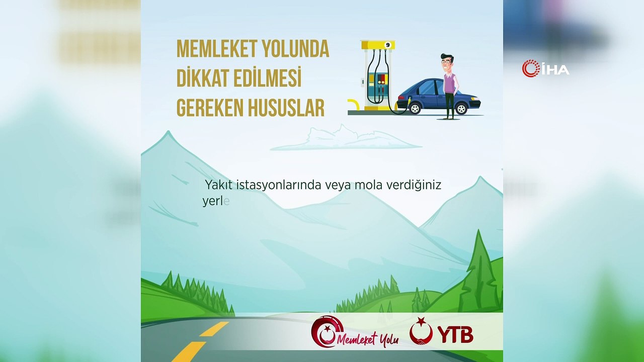 YTB tarafından, ‘Memleket Yolunda Dikkat Edilmesi Gereken Hususlar’ başlıklı video yayımlandı