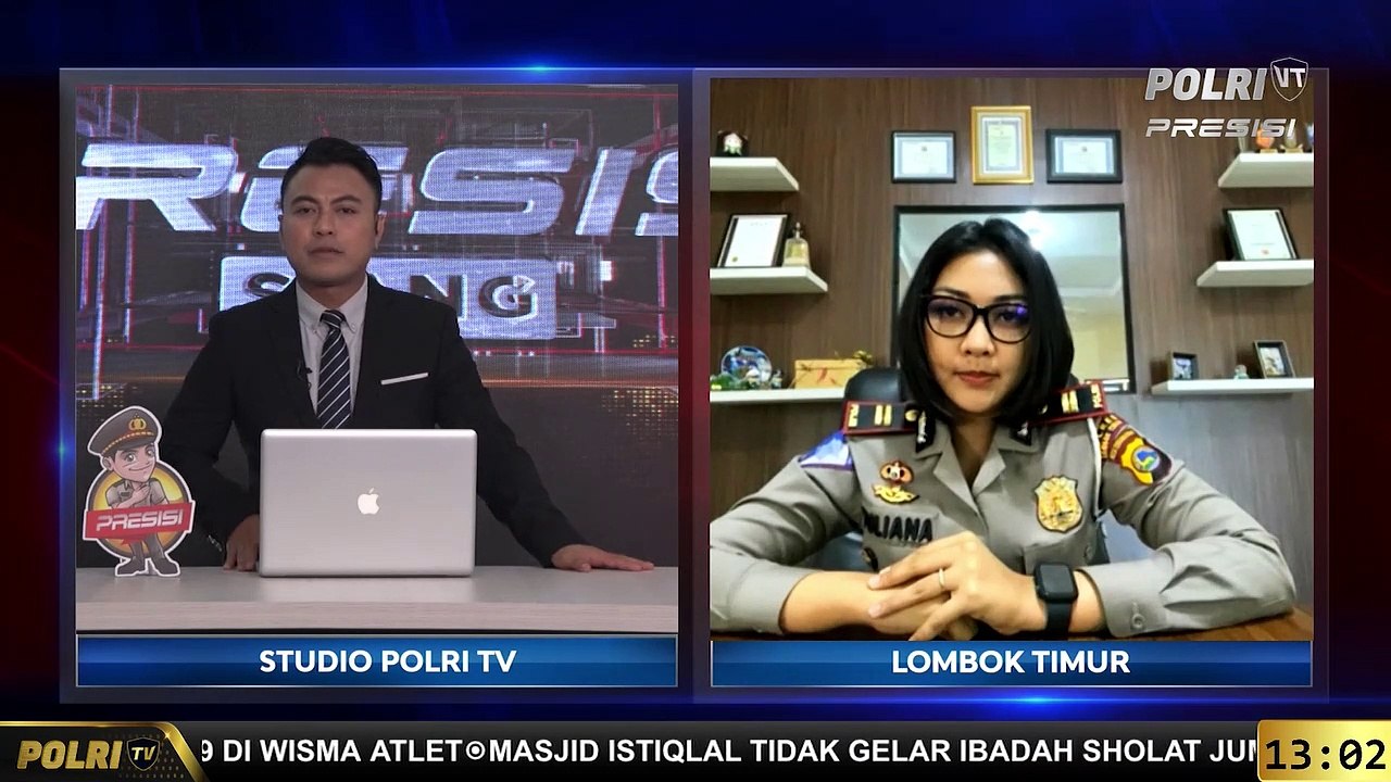 LIVE Dialog Bersama Kasatlantas Lombok Timur yang Memberikan Fasilitas Vaksin covid-19 bagi Pengendara Bermotor