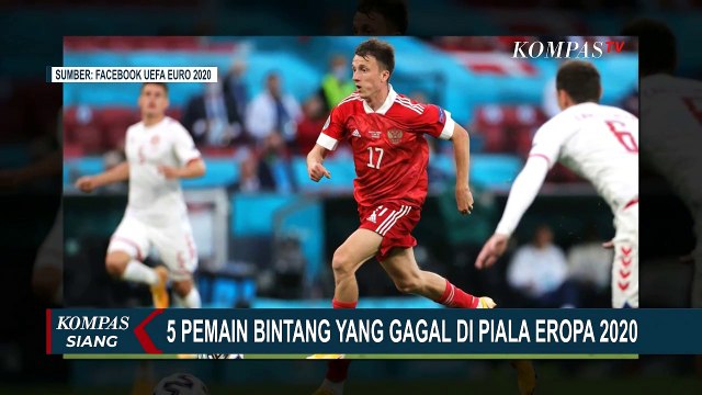 Deretan Pemain Top yang Gagal Bawa Tim Lolos ke Babak 16 Besar Piala Eropa 2020