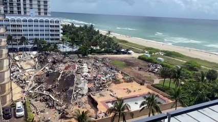 Le désespoir et la colère des victimes grandit après l'effondrement à Miami