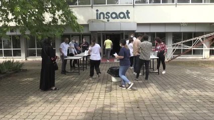 Üniversite adaylarının YKS heyecanı
