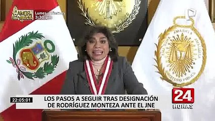 ¿Cuáles son los pasos a seguir tras la designación de Rodríguez Monteza ante el JNE?