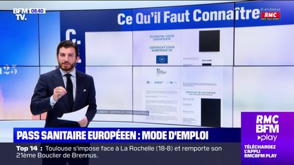 Quel est le mode emploi pour obtenir le pass sanitaire européen ?