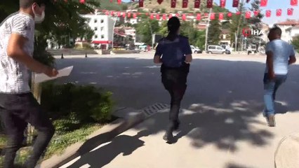 YKS’ye yetişebilmek için zamanla yarıştılar