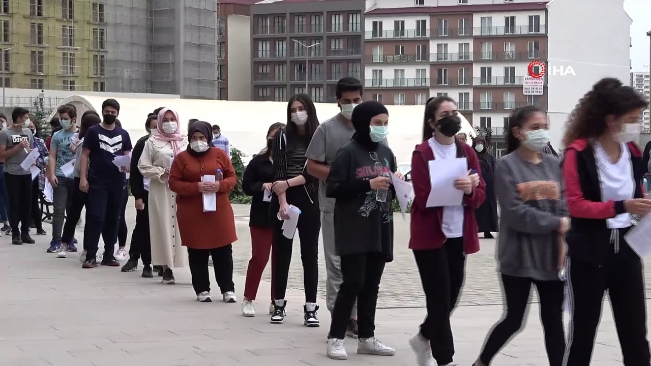 Sınava son anda yetiştiler