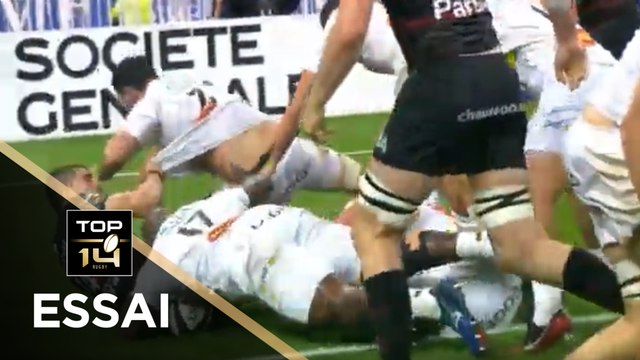 TOP 14 - Essai de Dany PRISO (SR) - Toulouse - La Rochelle - Finale - Saison 2020/2021