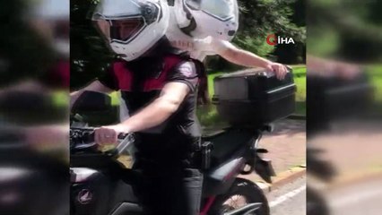 Yunus Timleri kimliğini unutan öğrencinin yardımına koştu