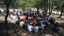 Pandemi sonrası Türkiye'nin ilk 'Doğa ve oryantiring' kampı Manisa'da yapıldı