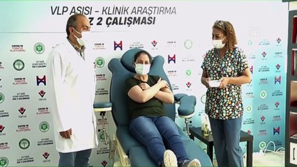 ANKARA - VLP aşısının Faz 2 çalışması gönüllülere uygulanmaya başlandı (4)