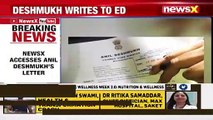 NewsX Accesses Fmr HM Deshmkuh's Letter To ED Seeks Clarity On Line Of Questioning NewsX