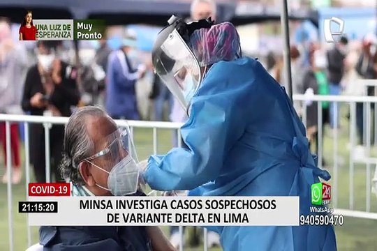 Óscar Ugarte: Minsa investiga casos sospechosos de variante delta del covid-19 en Lima