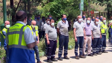 Bursa’da itfaiye ekiplerinden gerçeği aratmaya tatbikat