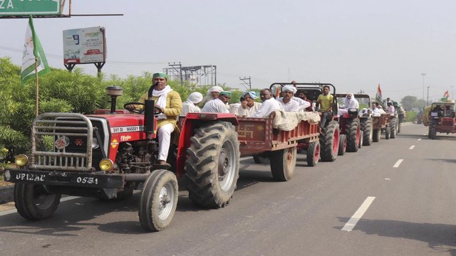 Farmers & police clashed in Panchkula, protest in Delhi