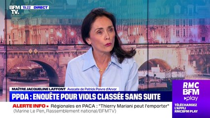 Jacqueline Laffont, l'avocate de Patrick Poivre d'Arvor, invitée sur BFMTV