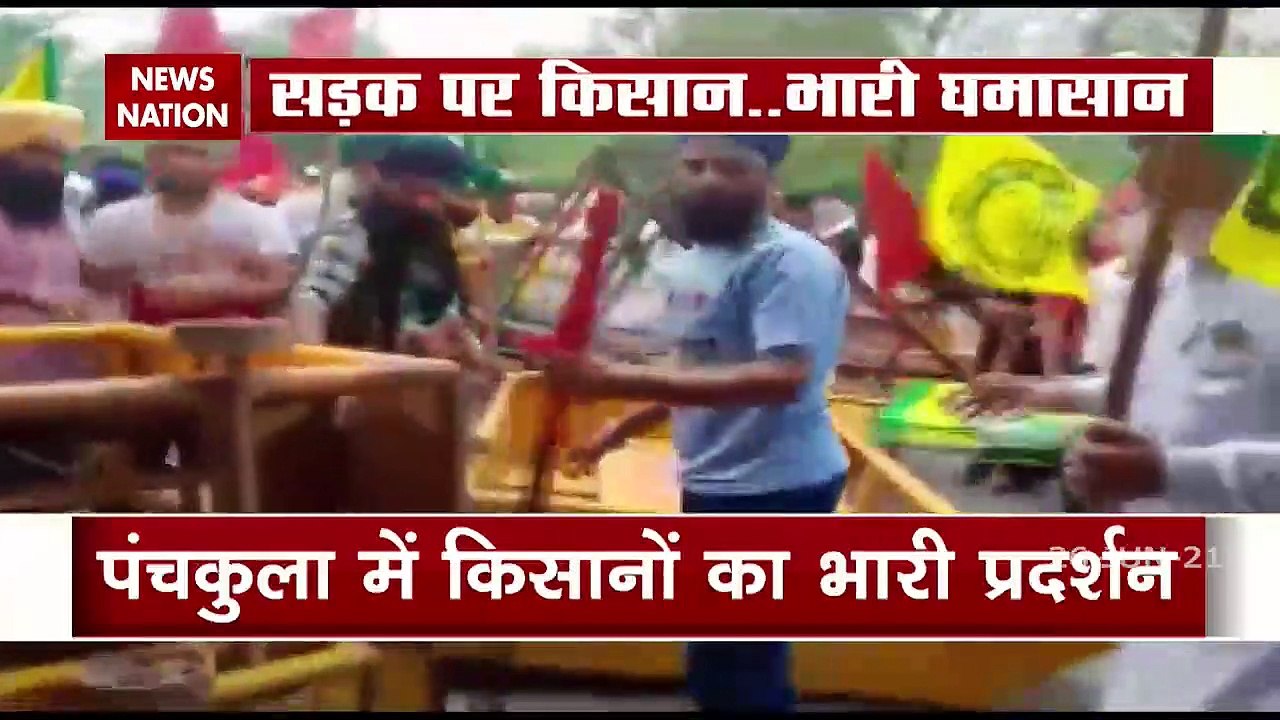 Farmer Protest: Farmers got furious on the bord...