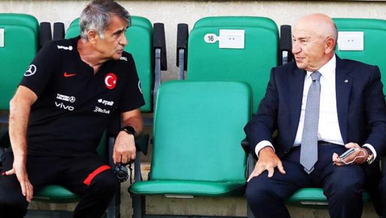 TFF Başkanı Nihat Özdemir'den Şenol Güneş'e tam destek: Seni bırakmayız hocam