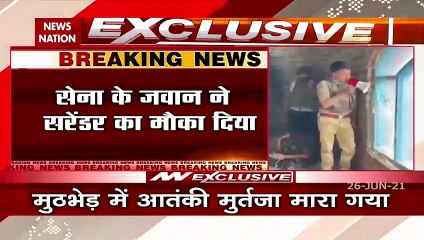 कश्मीर में आतंकी साहिल का सरेंडर, सेना ने समझाकर कराया सरेंडर