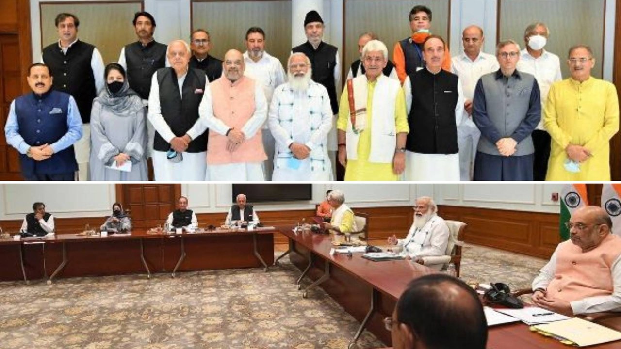 #Article370: Jammu and Kashmir  -  Modi All Party Meet | Elections | Oneindia Telugu