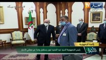 رئيس الجمهورية السيد عبد المجيد تبون يستقبل وفدا عن ممثلي الأحرار