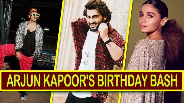 Ranveer Singh, Janhvi Kapoor, Vijay Deverakonda and others attend Arjun Kapoor's birthday party