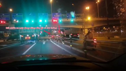 Đoàn xe tải phóng nhanh vun vút đến 90 km/h, vượt đèn đỏ ở TP.HCM - Tạp Chí Bốn Bánh