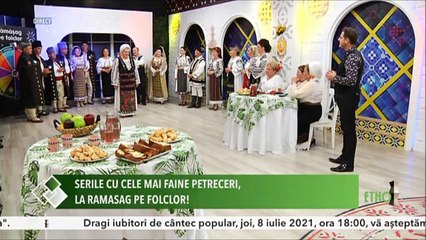 Angela Saftoiu - Sub un ciulpan ciongarit (Ramasag pe folclor - ETNO TV -  25.06.2021)