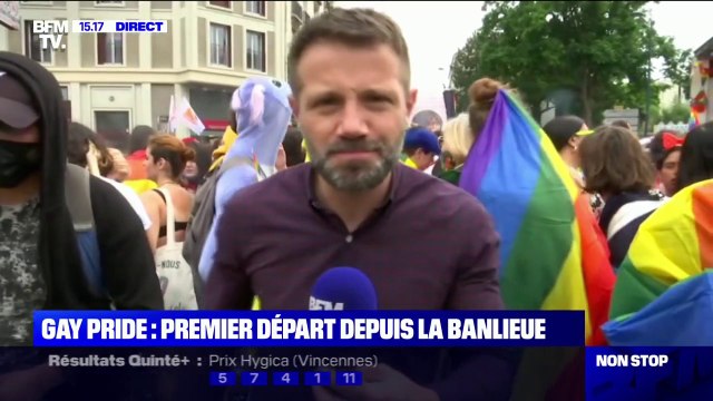 Marche des fiertés à Paris: Chaque année, je vois de plus en plus de jeunes , témoigne ce participant